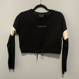 🌻  Alphalete cropped sweatshirt size small